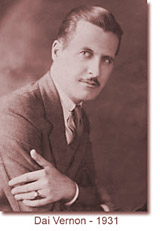 Dai Vernon - 1931